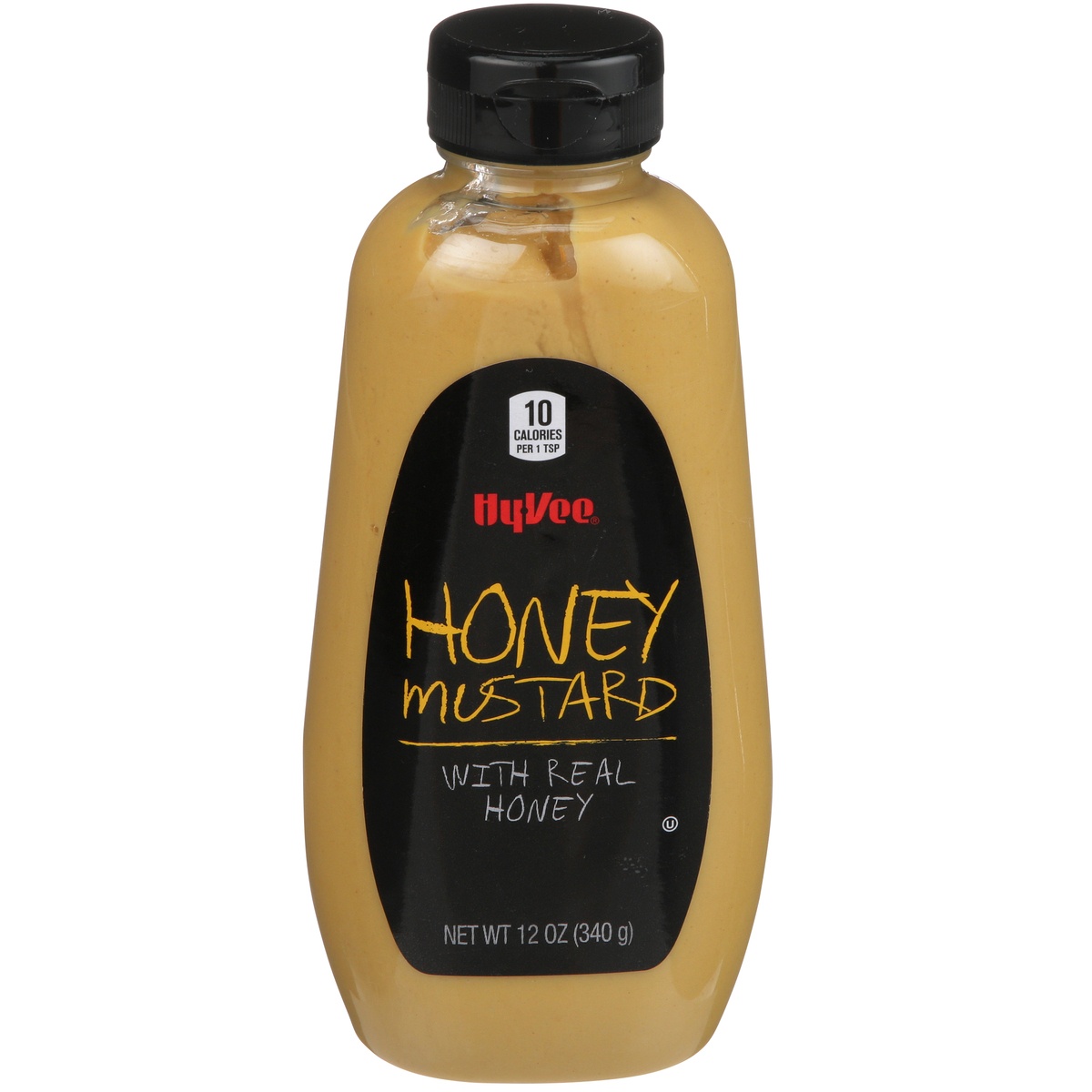slide 1 of 1, Hy-vee Honey Mustard With Real Honey, 12 oz