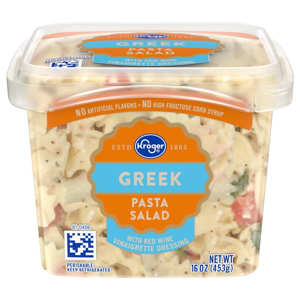 slide 1 of 3, Kroger® Greek Pasta Salad, 16 oz