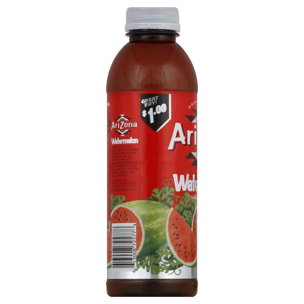 AriZona Fruit Juice Cocktail, Watermelon 20 oz Shipt