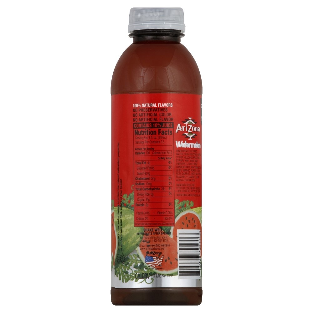 AriZona Fruit Juice Cocktail, Watermelon 20 oz Shipt