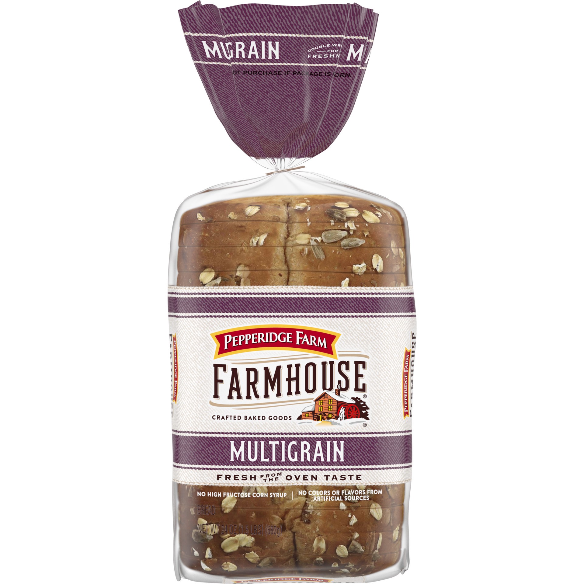 slide 1 of 5, Pepperidge Farm Multigrain Bread, 24 oz