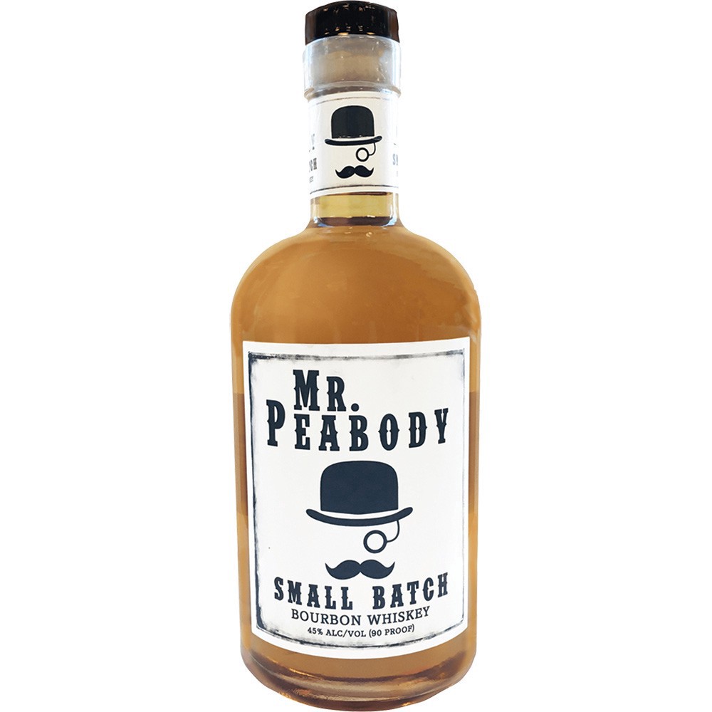 slide 1 of 1, Mr. Peabody Small Batch Brbn Wsky, 750 ml