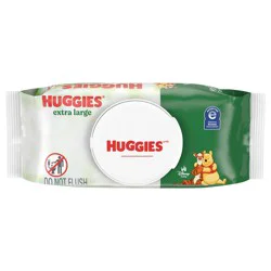 Huggies Fragrance Free Extra Large Wipes 42 Each