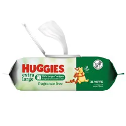 Huggies Fragrance Free Extra Large Wipes 42 Each
