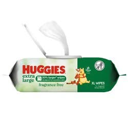 Huggies Fragrance Free Extra Large Wipes 42 Each
