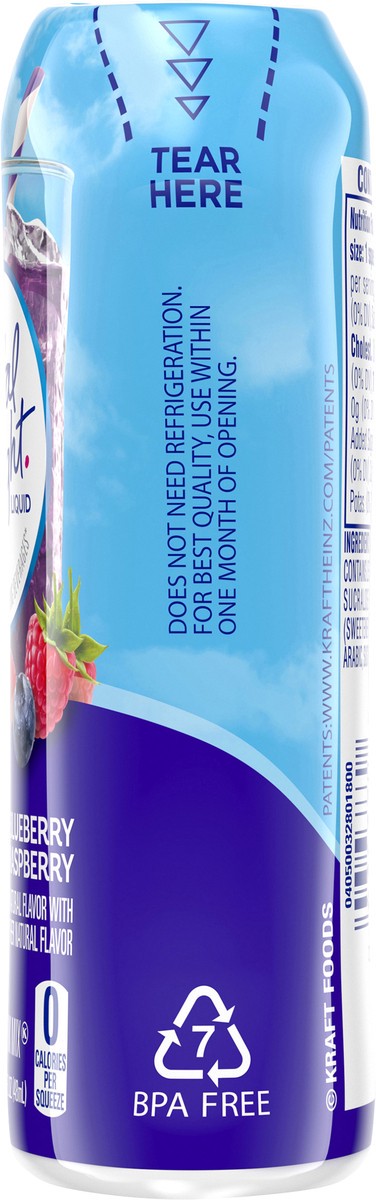 slide 10 of 14, Crystal Light Liquid Blueberry Raspberry Naturally Flavored Drink Mix, 1.62 fl oz Bottle, 1.62 fl oz