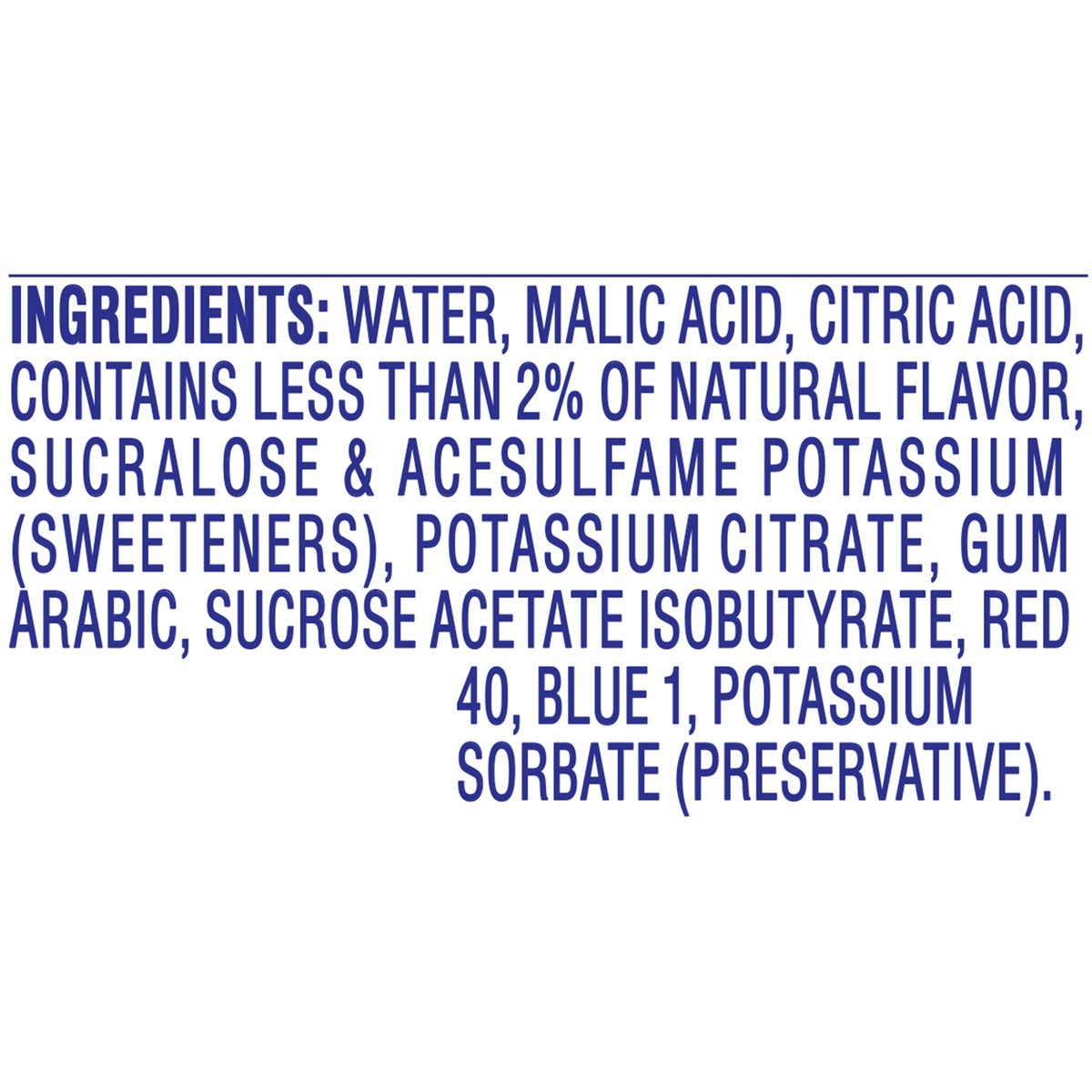 slide 14 of 14, Crystal Light Liquid Blueberry Raspberry Naturally Flavored Drink Mix, 1.62 fl oz Bottle, 1.62 fl oz