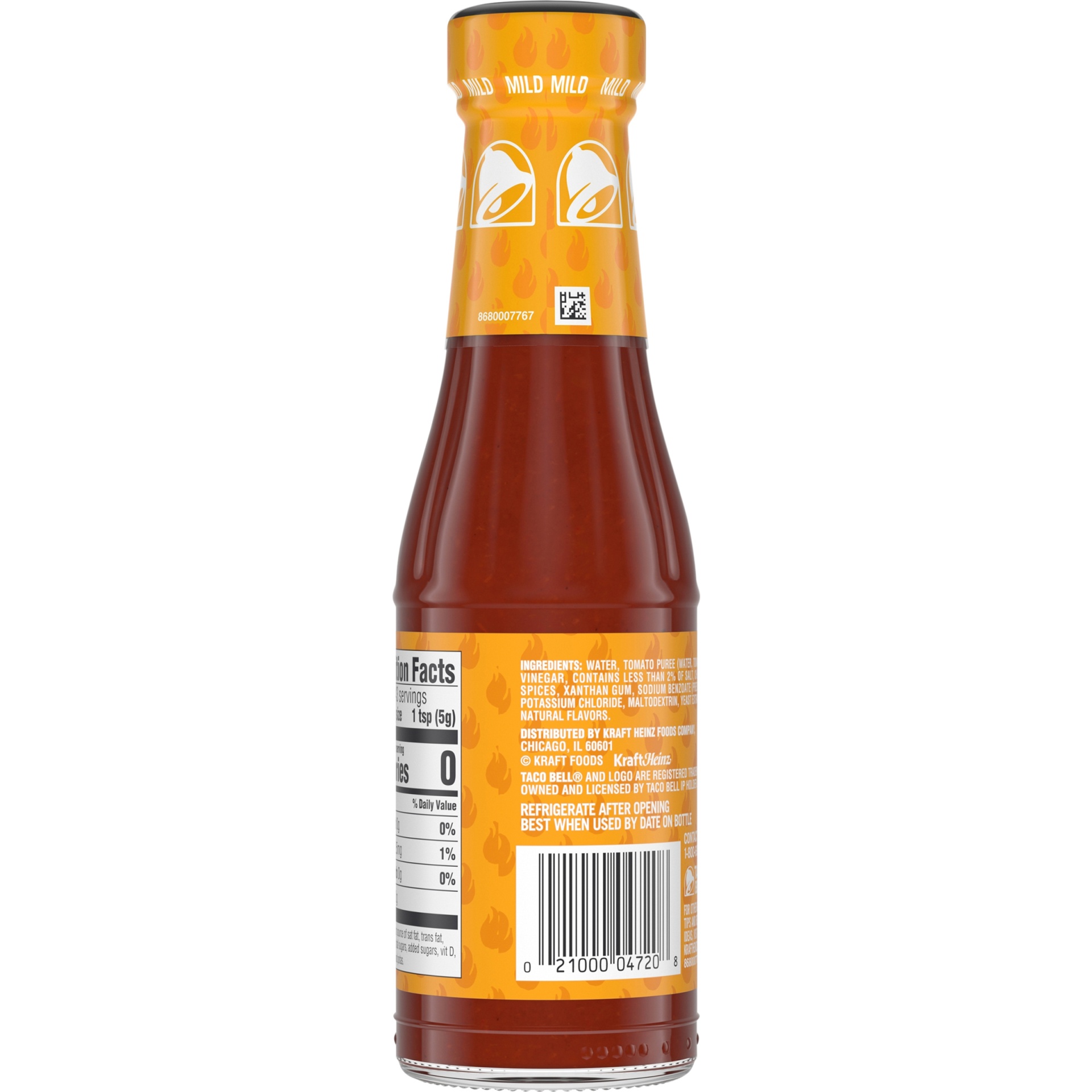 Taco Bell Mild Sauce 75 Oz Shipt 8427