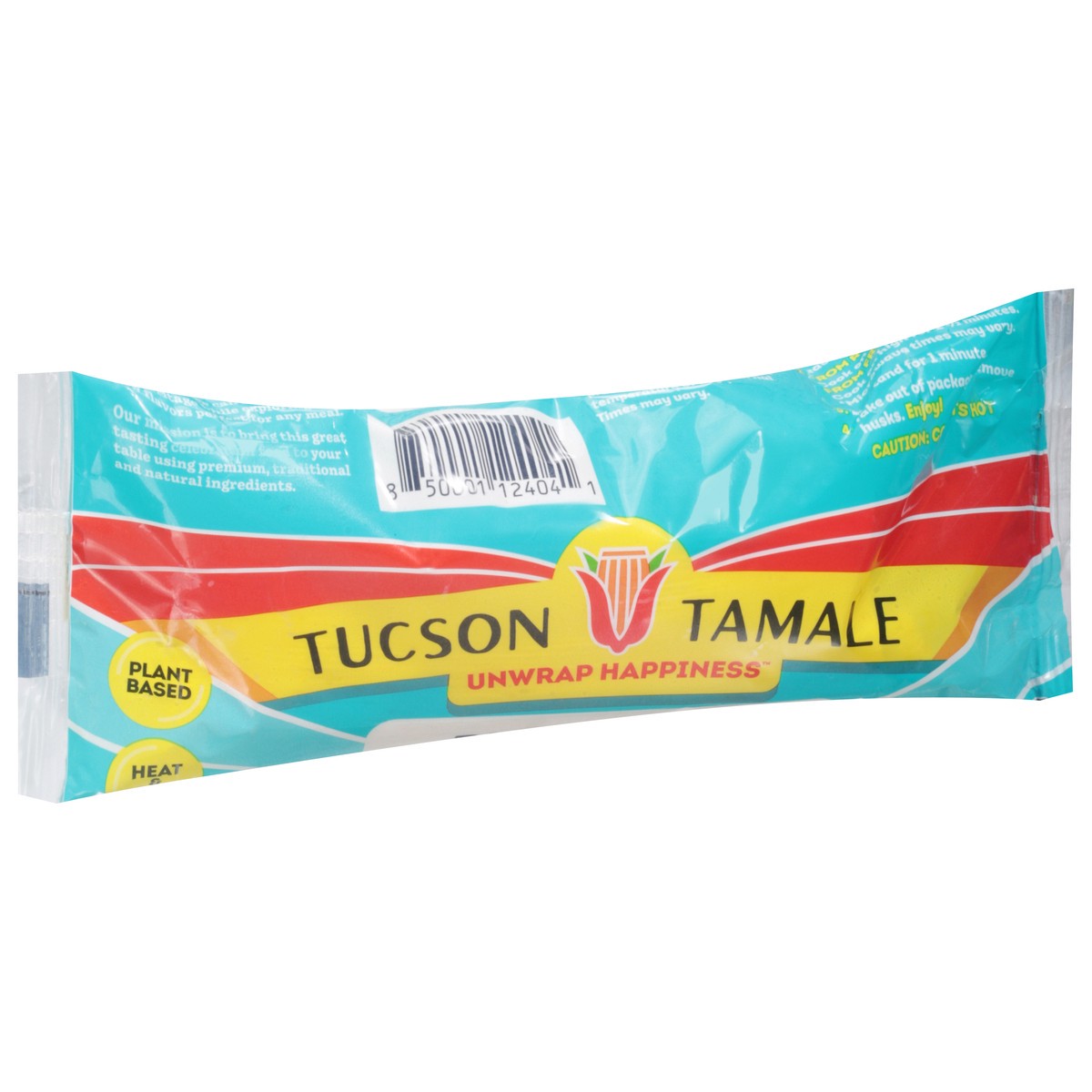 slide 5 of 11, Tuscon Tamale Gluten Free Plant Based Lactose Free Black Bean & Corn Tamale 5 oz, 5 oz