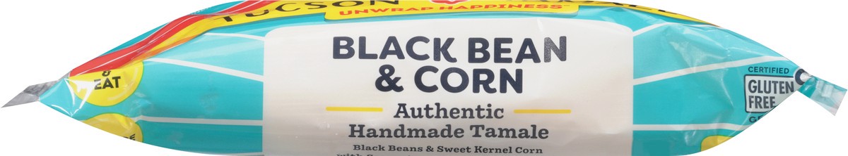 slide 10 of 11, Tuscon Tamale Gluten Free Plant Based Lactose Free Black Bean & Corn Tamale 5 oz, 5 oz