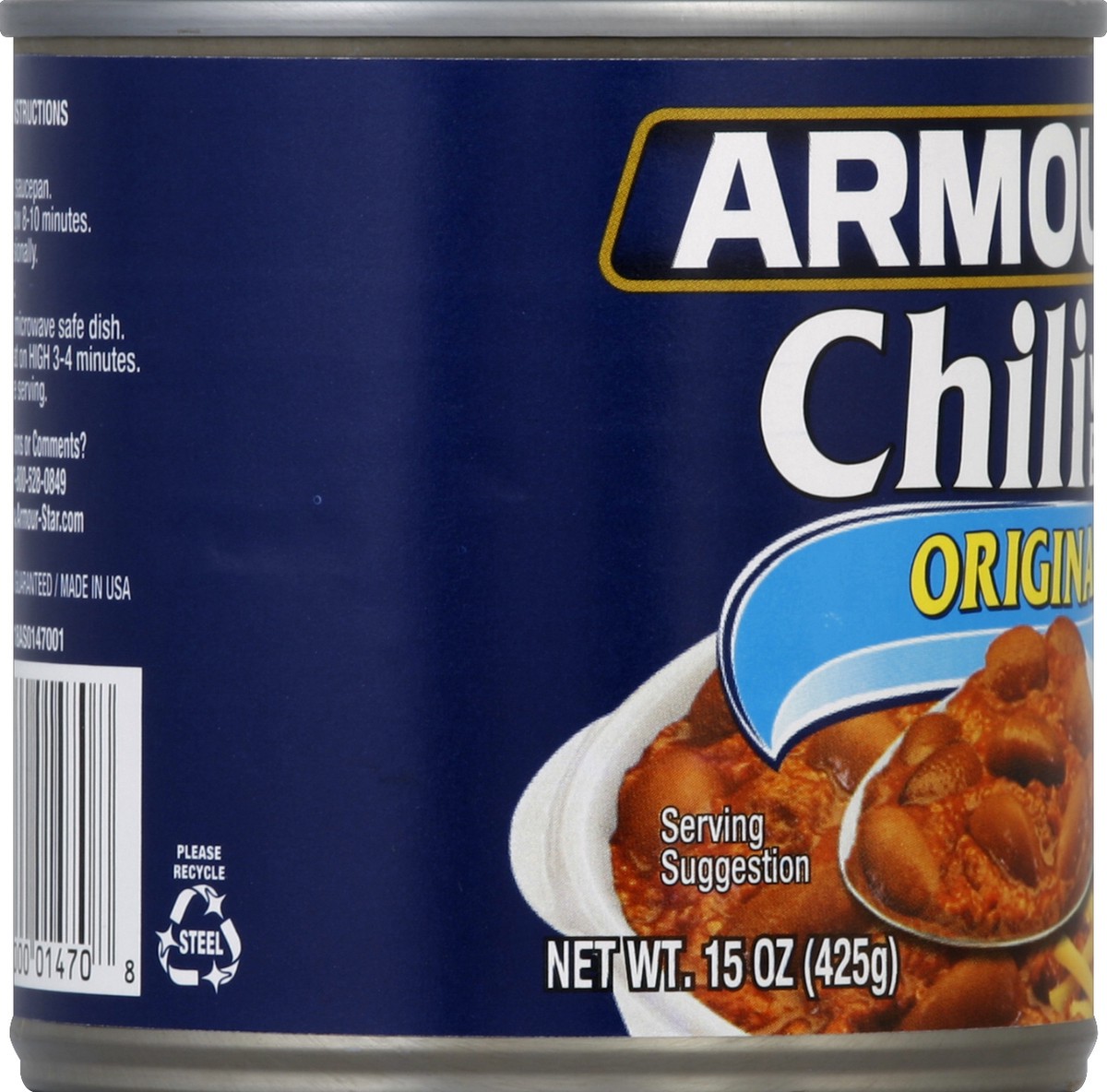 slide 2 of 6, Armour Chili 15 oz, 15 oz