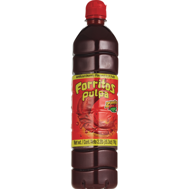slide 1 of 1, Zumba Pica Forritos Pulpa, 35.27 oz