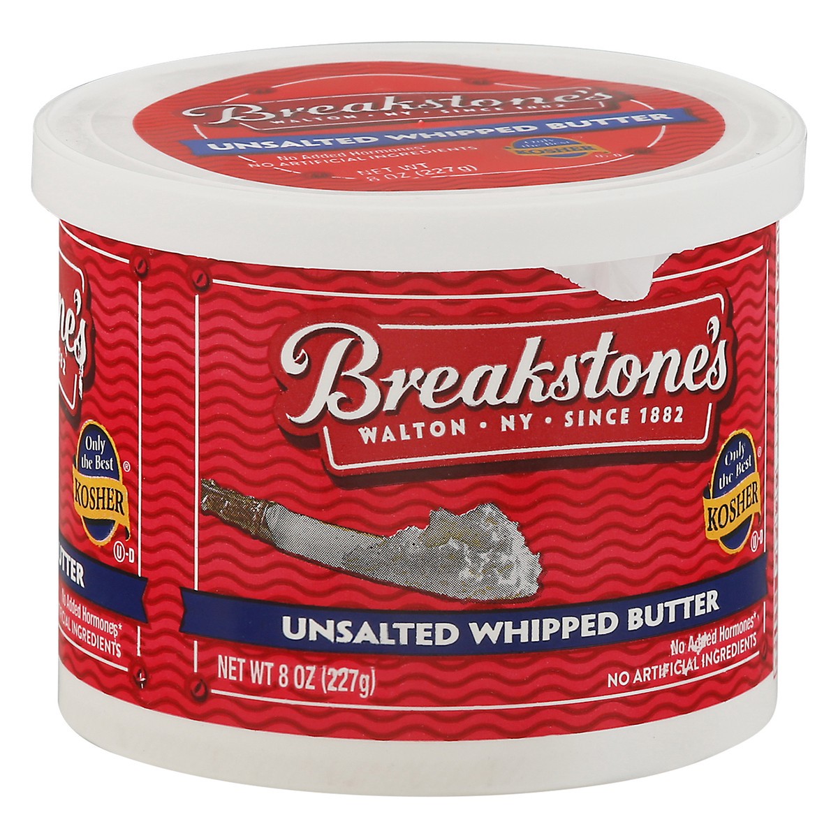slide 2 of 9, Breakstone's Whipped Butter, Unsalted, 8 ct