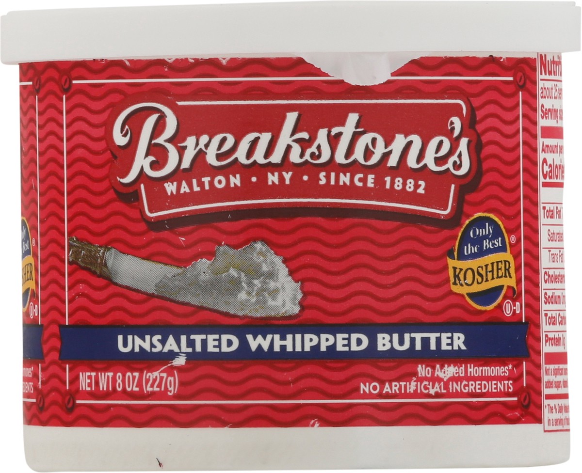 slide 6 of 9, Breakstone's Whipped Butter, Unsalted, 8 ct