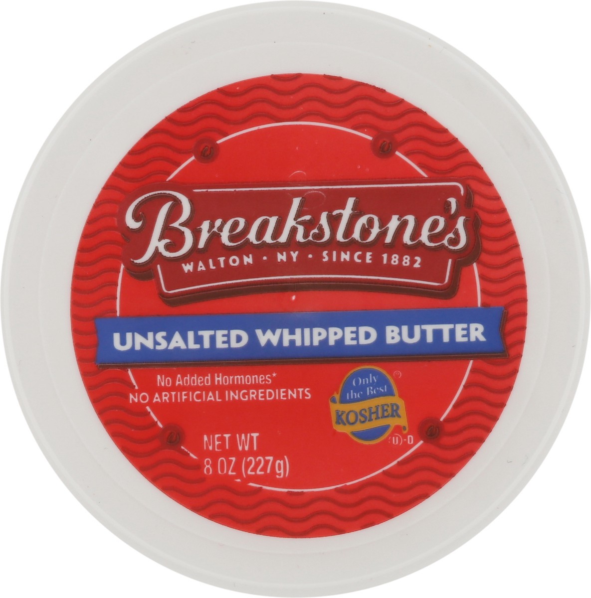 slide 9 of 9, Breakstone's Whipped Butter, Unsalted, 8 ct