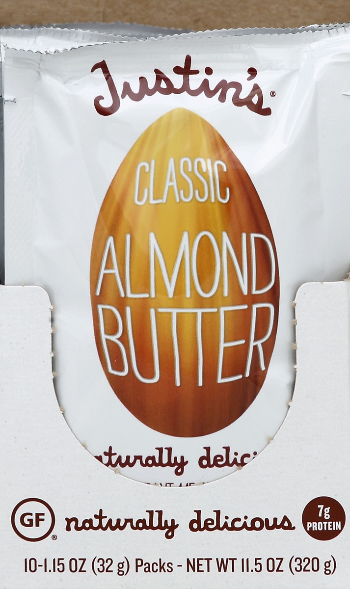 slide 5 of 6, Justin's Classic Almond Butter, 10 ct; 1.15 oz