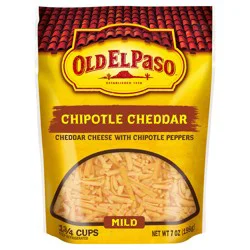 Old El Paso Cheese, Mild, Chipotle Cheddar