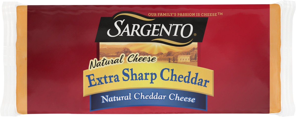 slide 8 of 9, Sargento Block Extra Sharp Cheddar Natural Cheese, 7 oz., 7 oz