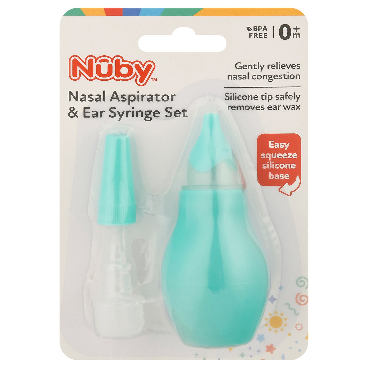 slide 5 of 11, Nuby Nasal Aspirator & Ear Syringe Set, 1 ct