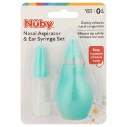 Nuby Nasal Aspirator & Ear Syringe Set