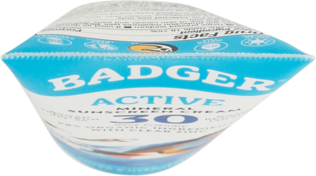 slide 9 of 9, Badger Spf 30 Active Mineral Sunscreen, 2.9 oz