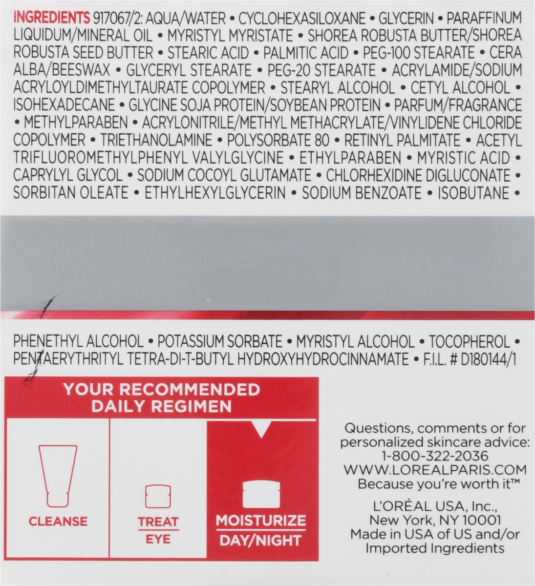 slide 2 of 9, L'Oréal Wrinkle Expert 45+ Retino-Peptide Day/Night Moisturizer 1.7 oz, 1.7 oz