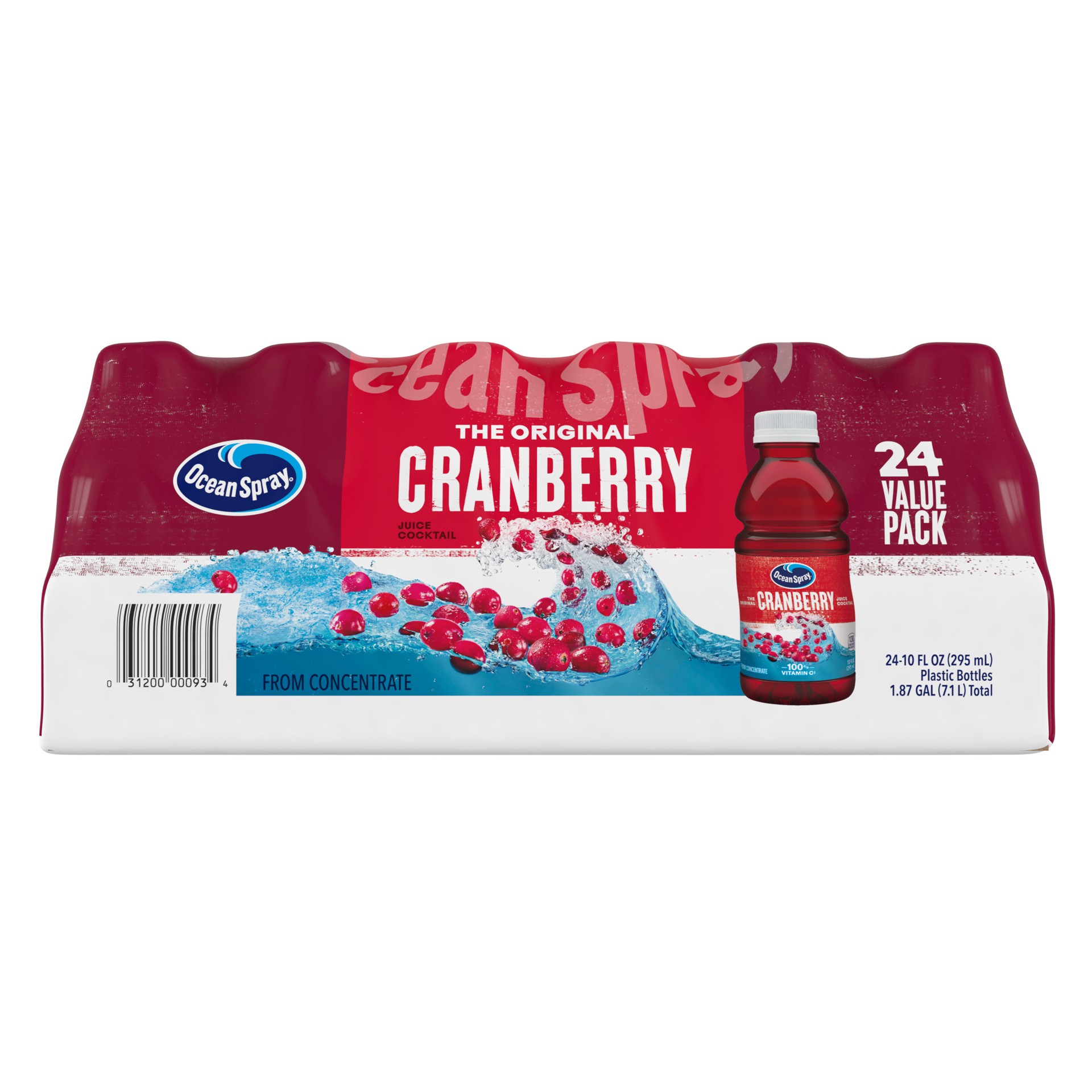 slide 4 of 10, Ocean Spray Cranberry Juice, 24 x 11 ct