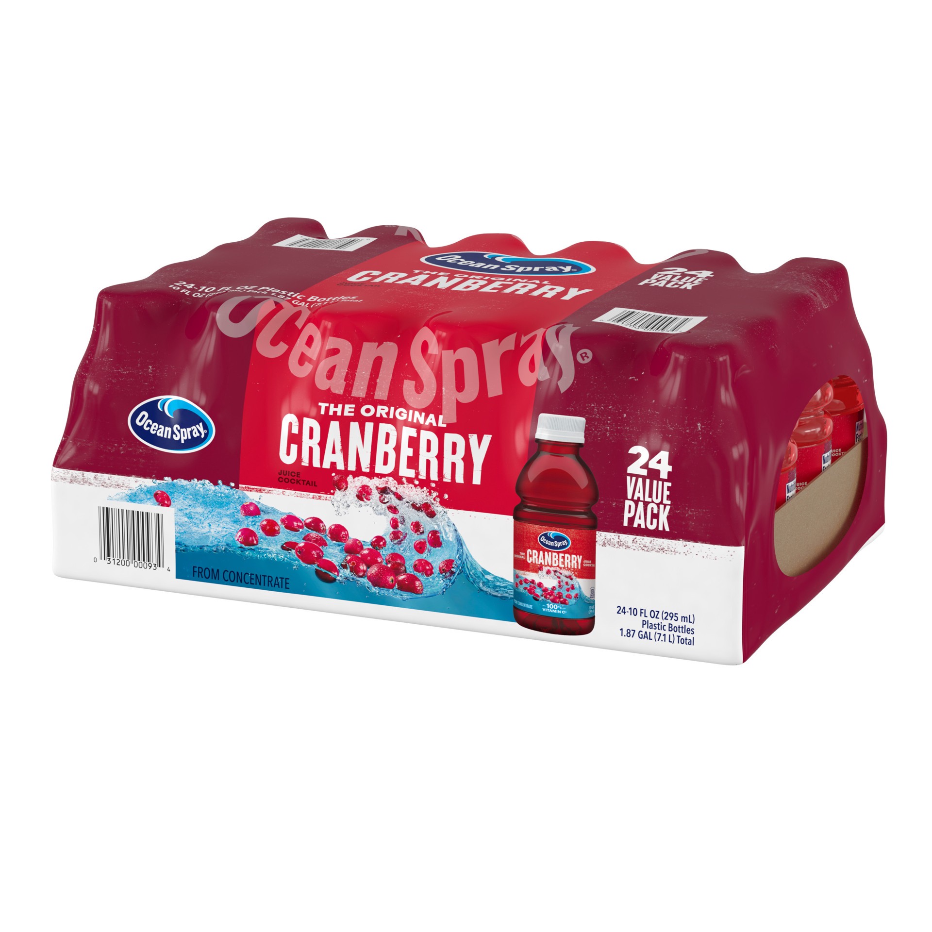 slide 5 of 10, Ocean Spray Cranberry Juice, 24 x 11 ct