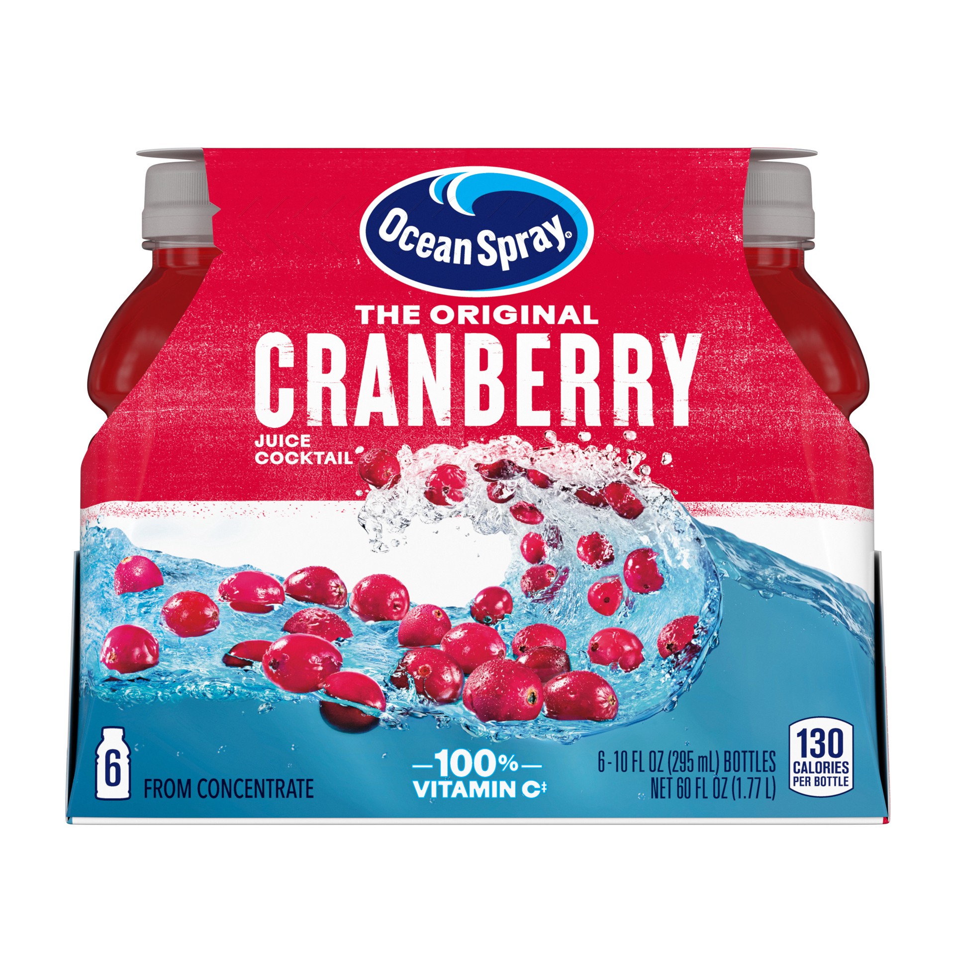 slide 7 of 10, Ocean Spray Cranberry Juice, 24 x 11 ct