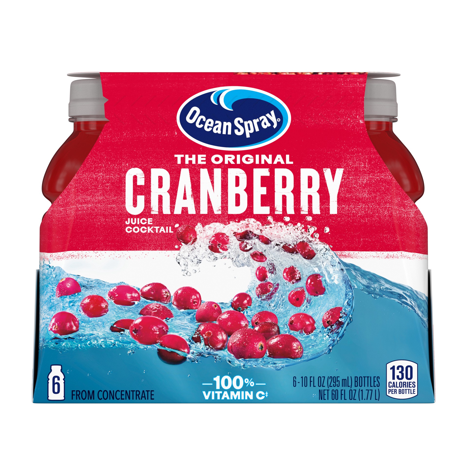 slide 3 of 10, Ocean Spray Cranberry Juice, 24 x 11 ct