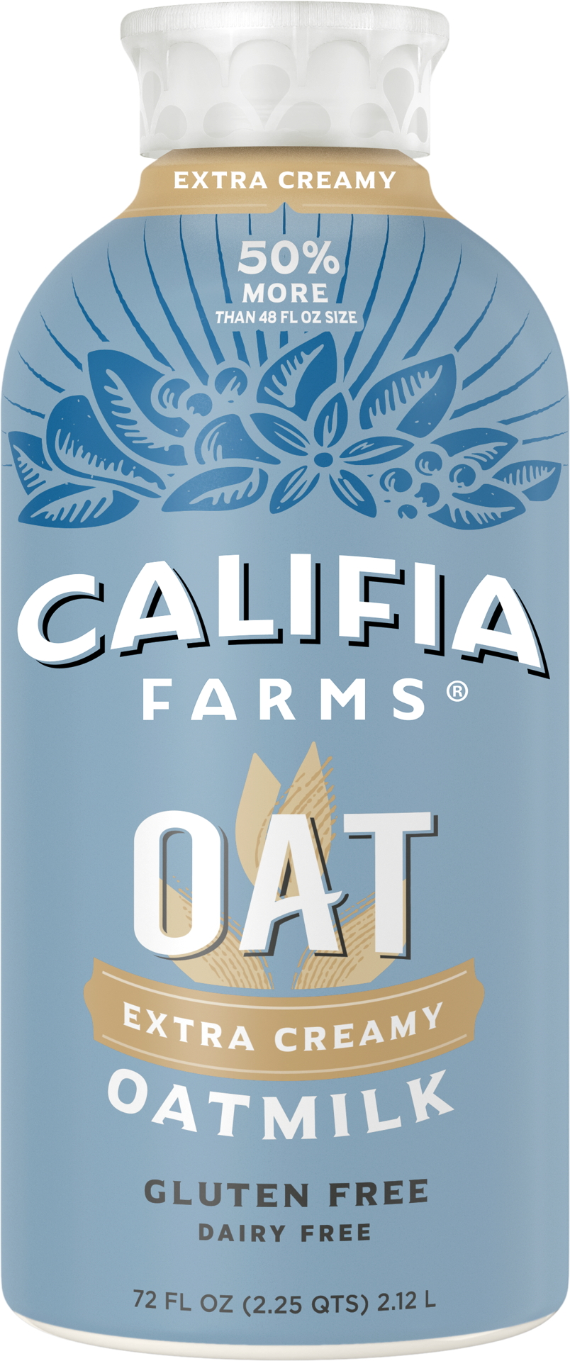 slide 1 of 2, Califia Farms Extra Creamy Oat Milk, 72 fl oz