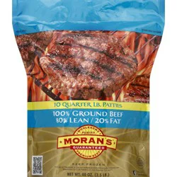 Moran's Premium Beef Patties