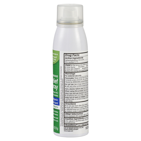 slide 9 of 9, Meijer Itch Relief Continuous Spray Extra Strength, 3 oz