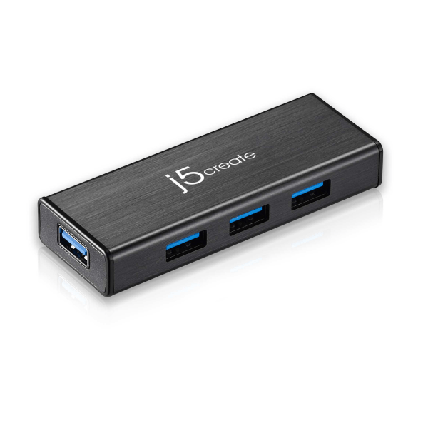 slide 2 of 7, j5create 4-Port Usb 3.0 Hub, Juh340, 1 ct