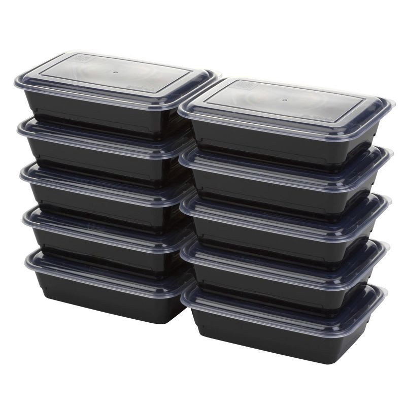 slide 1 of 8, Good Cook Meal Prep Containers, 10 ct