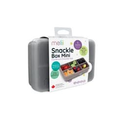 Melii Baby-Snackle Box - Mini Grey