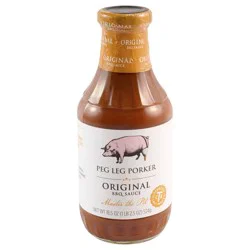 Peg Leg Porker Original BBQ Sauce, 18.5 oz