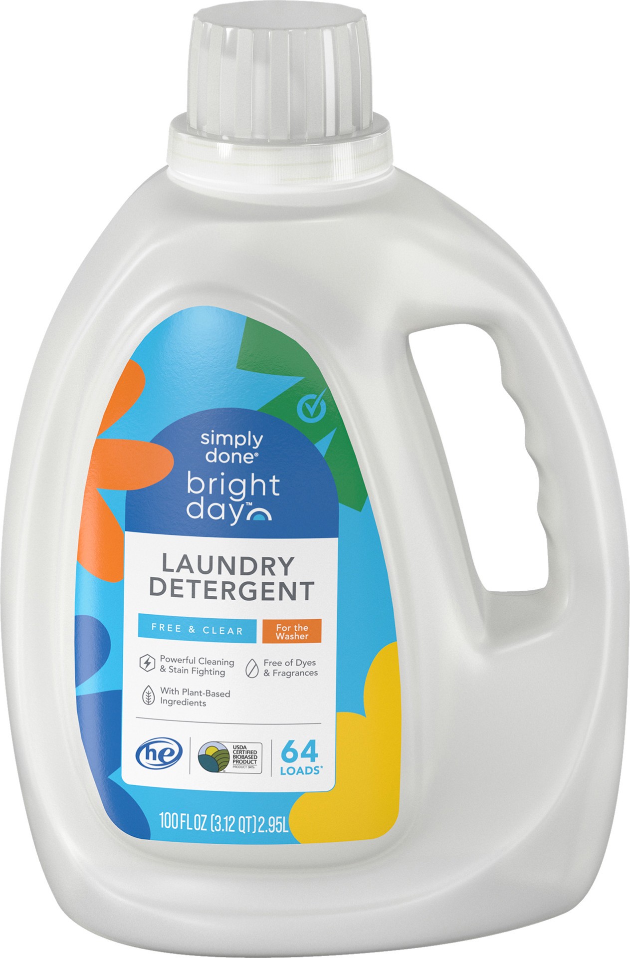 slide 1 of 6, Full Circle Free Clear Liquid Laundry Detergent, 100 oz