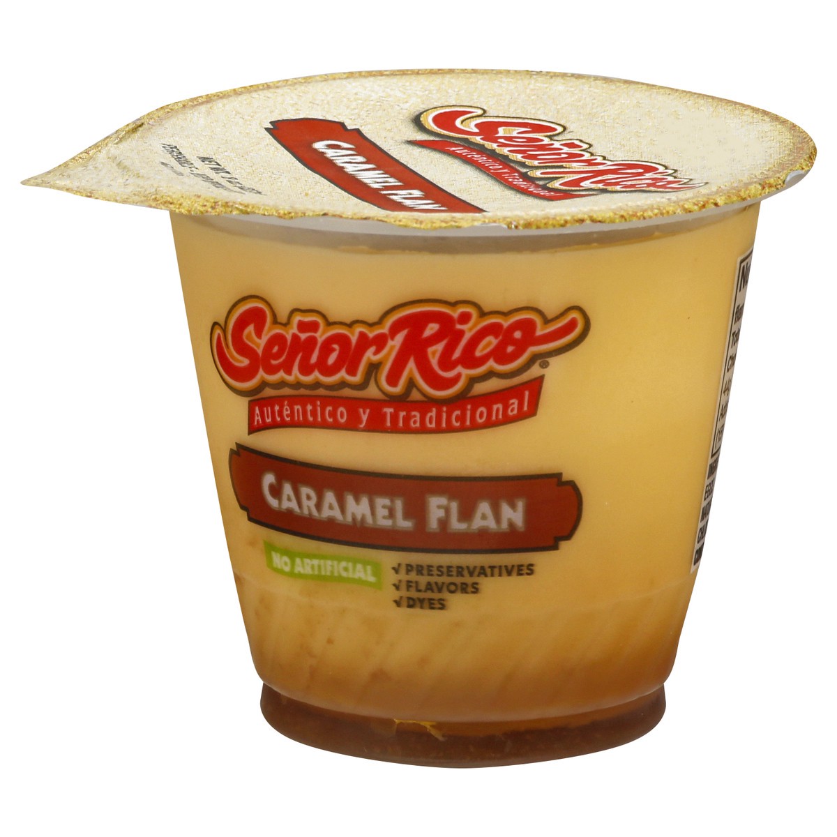 slide 6 of 9, Señor Rico Caramel Flan 8 oz, 8 oz