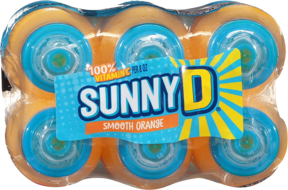 slide 9 of 9, Sunny D Sunnyd Smooth Orange Juice Drink- 6 ct, 6 ct