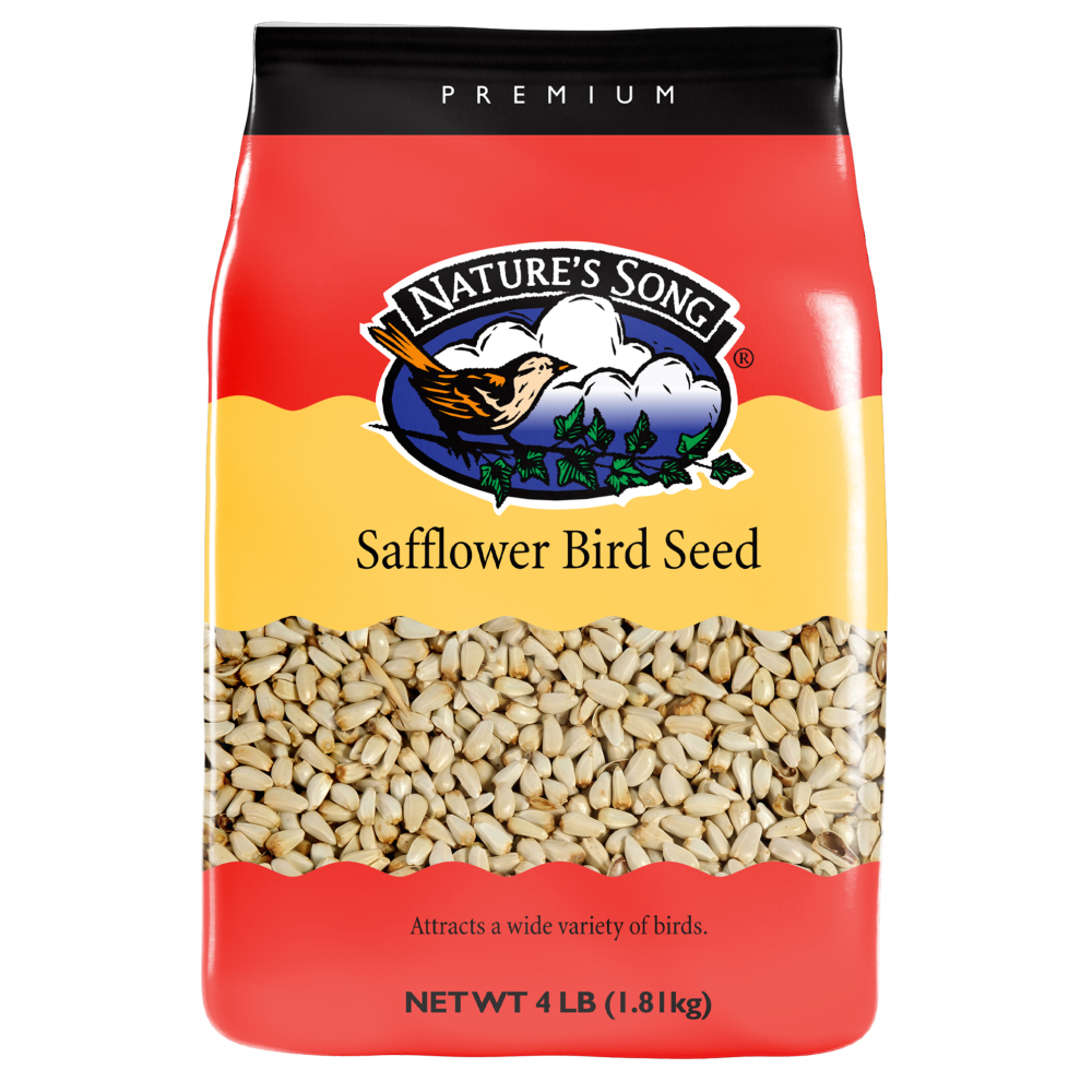 slide 1 of 2, Nature's Song Safflower Bird Seeds, 4 lb