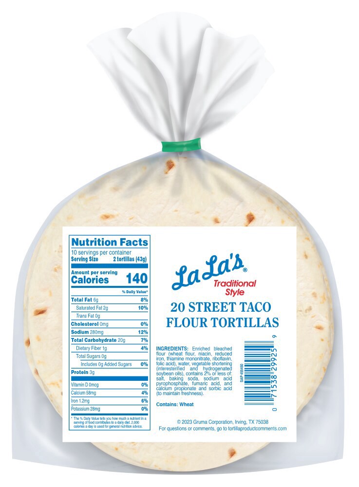 slide 2 of 2, La Las Street Tacos, 15 oz