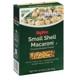 Hy-vee Enriched Macaroni Product, Small Shell Macaroni