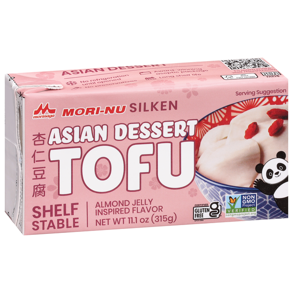 slide 1 of 1, Mori-Nu Silken Asian Dessert Almond Jelly Inspired Flavor Tofu 11.1 oz, 11.1 oz