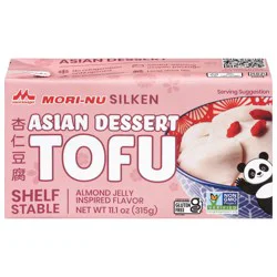 Mori-Nu Silken Asian Dessert Almond Jelly Inspired Flavor Tofu 11.1 oz