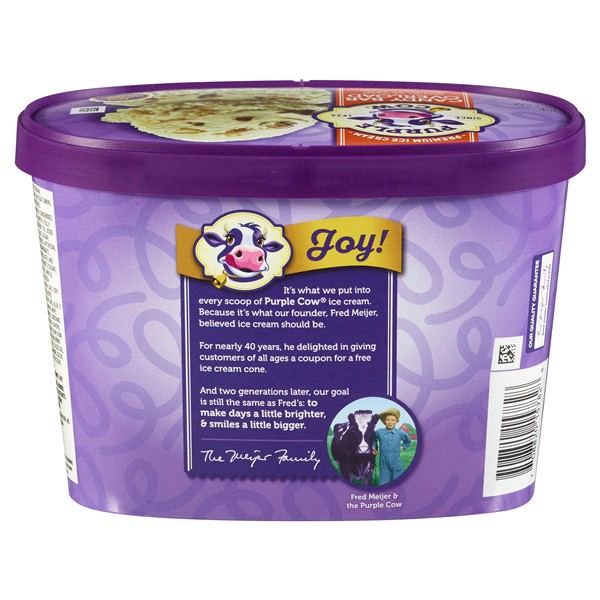 slide 2 of 9, Purple Cow Candy Bar Overload Ice Cream, 1.5 qt