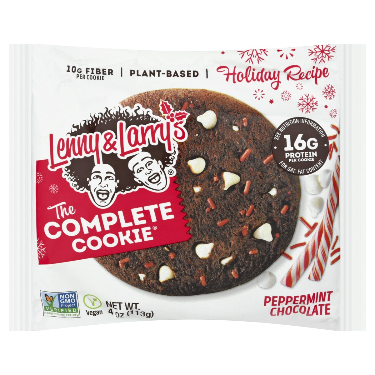 slide 7 of 13, Lenny & Larry's The Complete Cookie Peppermint Chocolate Cookie 4 oz, 4 oz