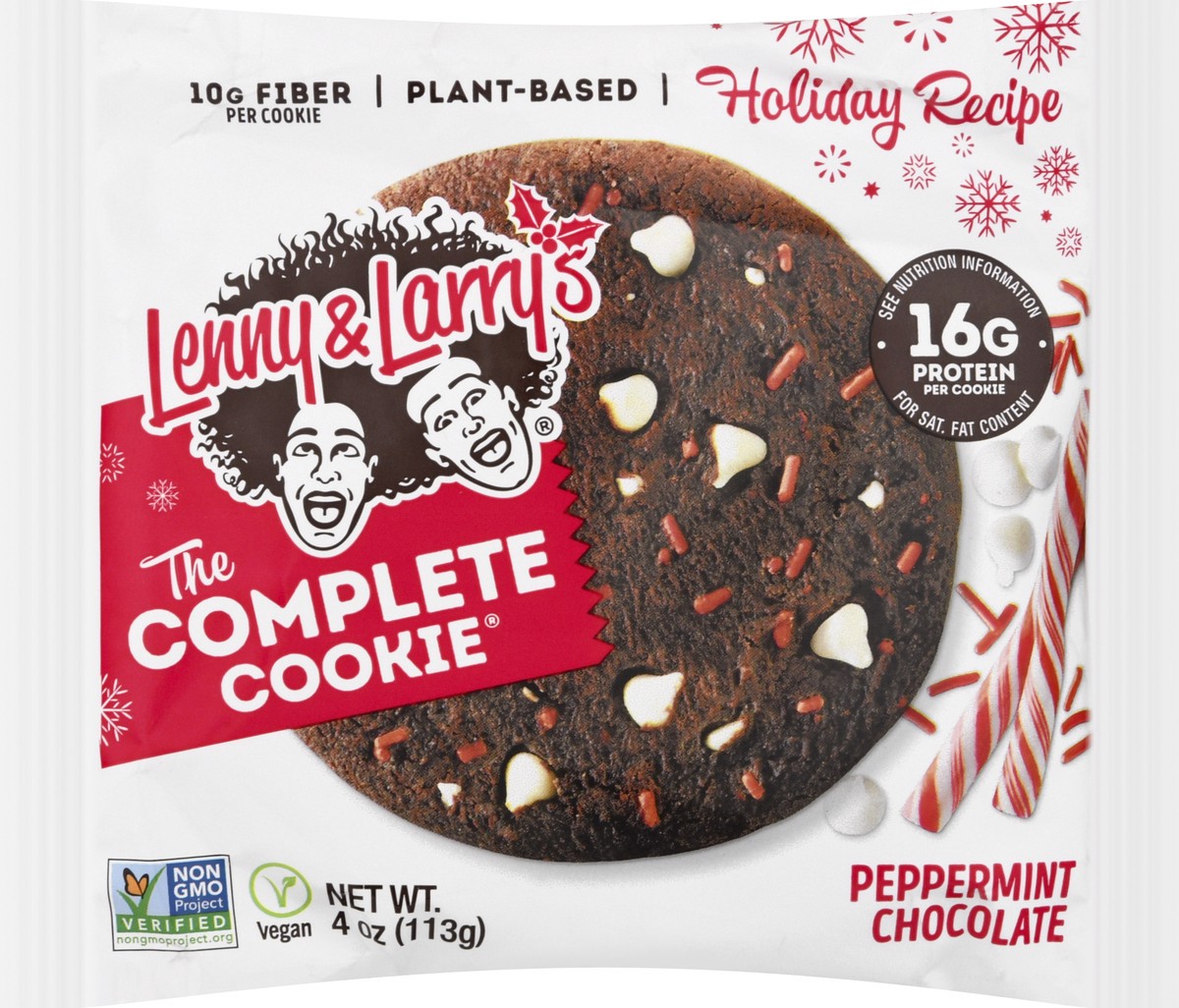 slide 9 of 13, Lenny & Larry's The Complete Cookie Peppermint Chocolate Cookie 4 oz, 4 oz