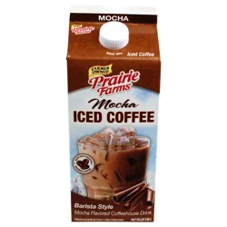 Prairie Farms Barista Style Mocha Iced Coffee - 1/2 gal