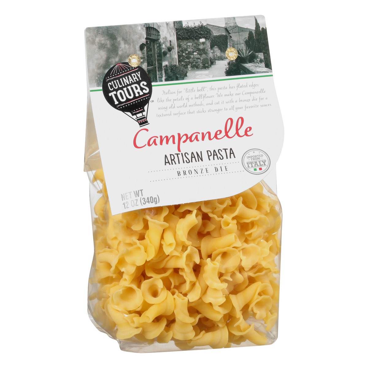 slide 2 of 9, Culinary Tours Campanelle Bronze Die Artisan Pasta 12 oz, 12 oz